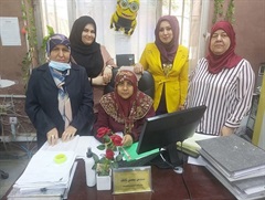 Awatef talab, Saba Akram , Zainab Hussam , Sundus Kazem , Sundus Mohsen , Zainab Kazem